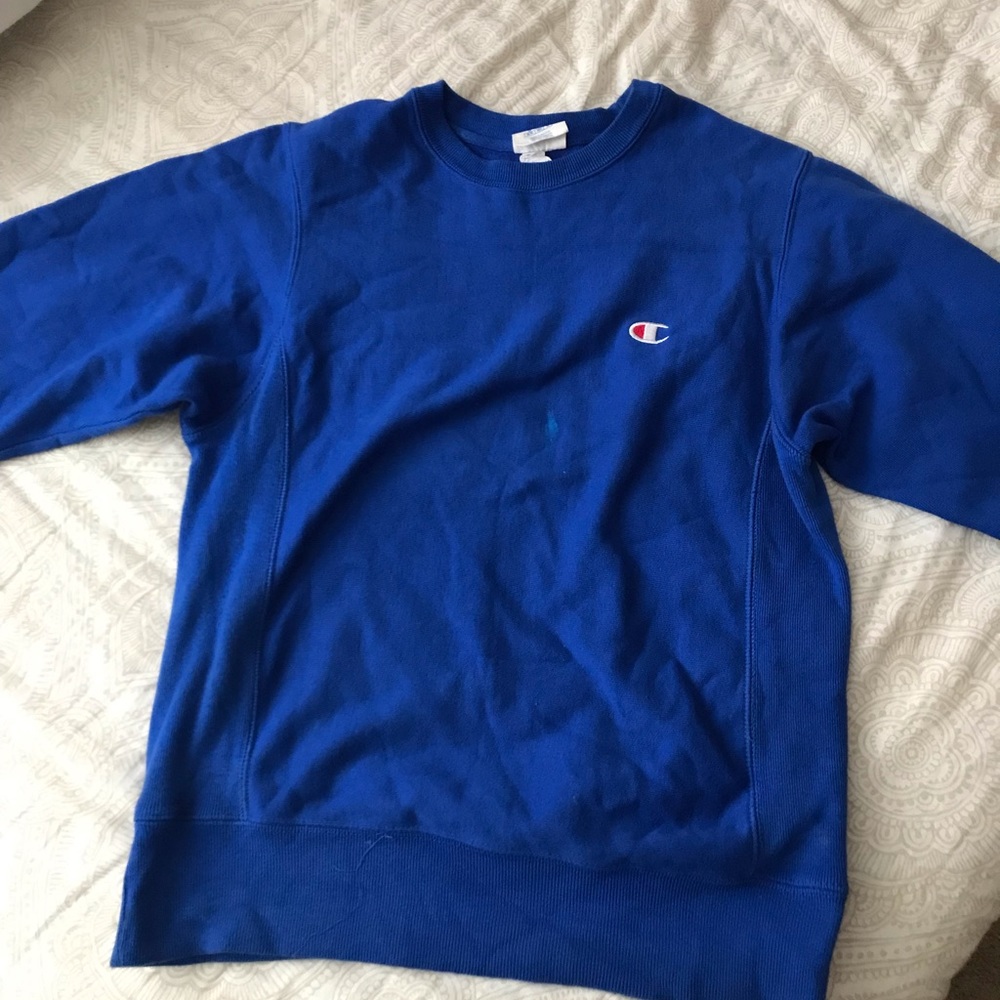 Champion Small Logo Sweatshirt Reverse Weave
